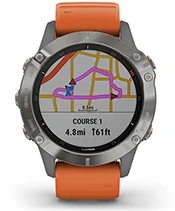 itinéraire garmin fenix 6 pro